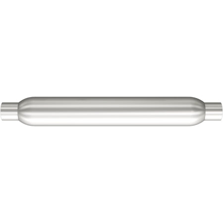MagnaFlow Exhaust Products 18125 - Glasspack Performance Muffler; 2.25in. Center/Center; 3.5x18x3.5 Body 5