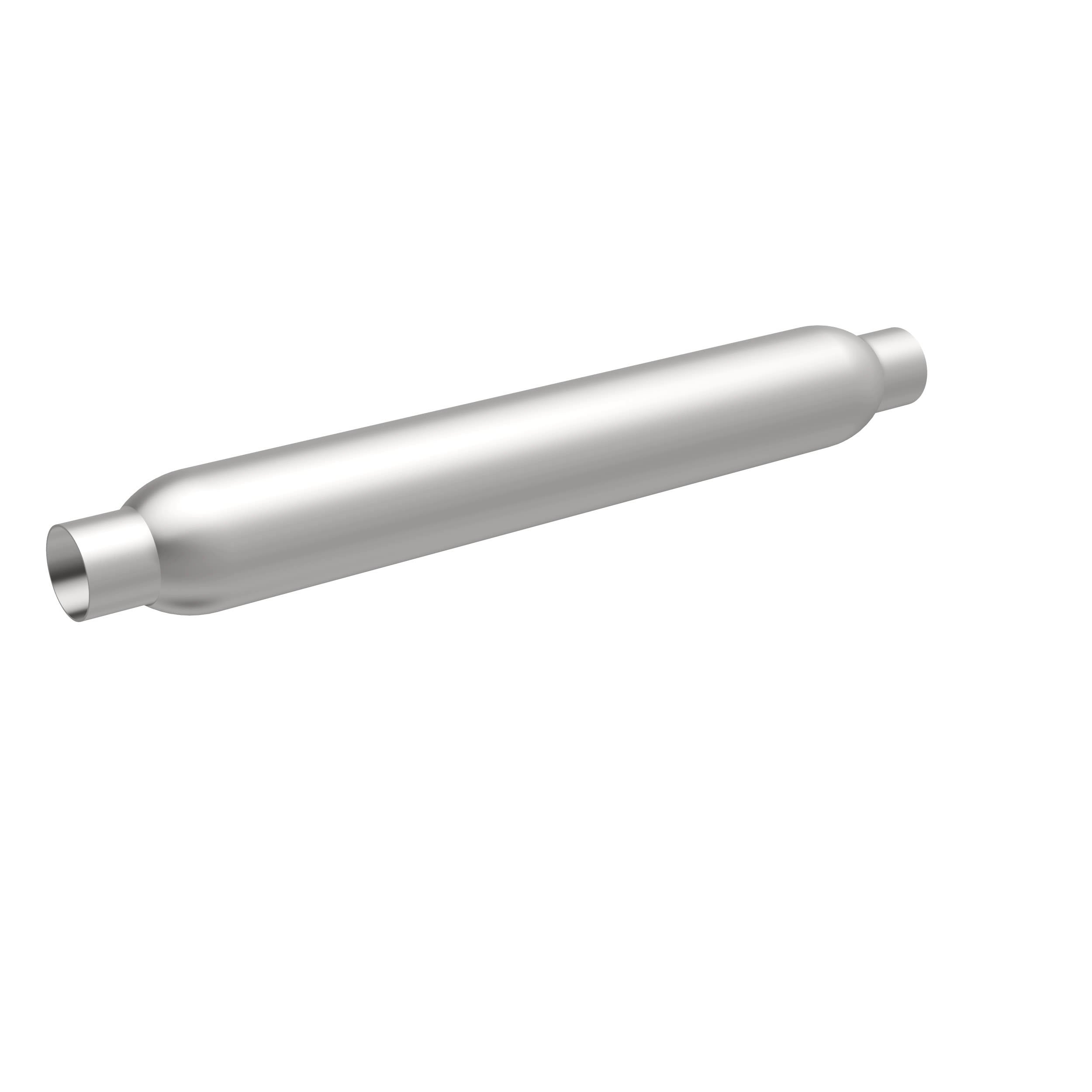 MagnaFlow Exhaust Products 18146 - Glasspack Performance Muffler; 2.5in. Center/Center; 4x26x4 Body 3