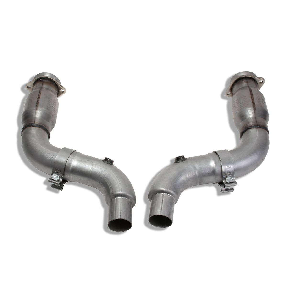 BBK Performance Parts 1816 - 2015-2023 FORD MUSTANG GT 3" SHORT MID PIPE W/ CATALYTIC CONVERTERS 1