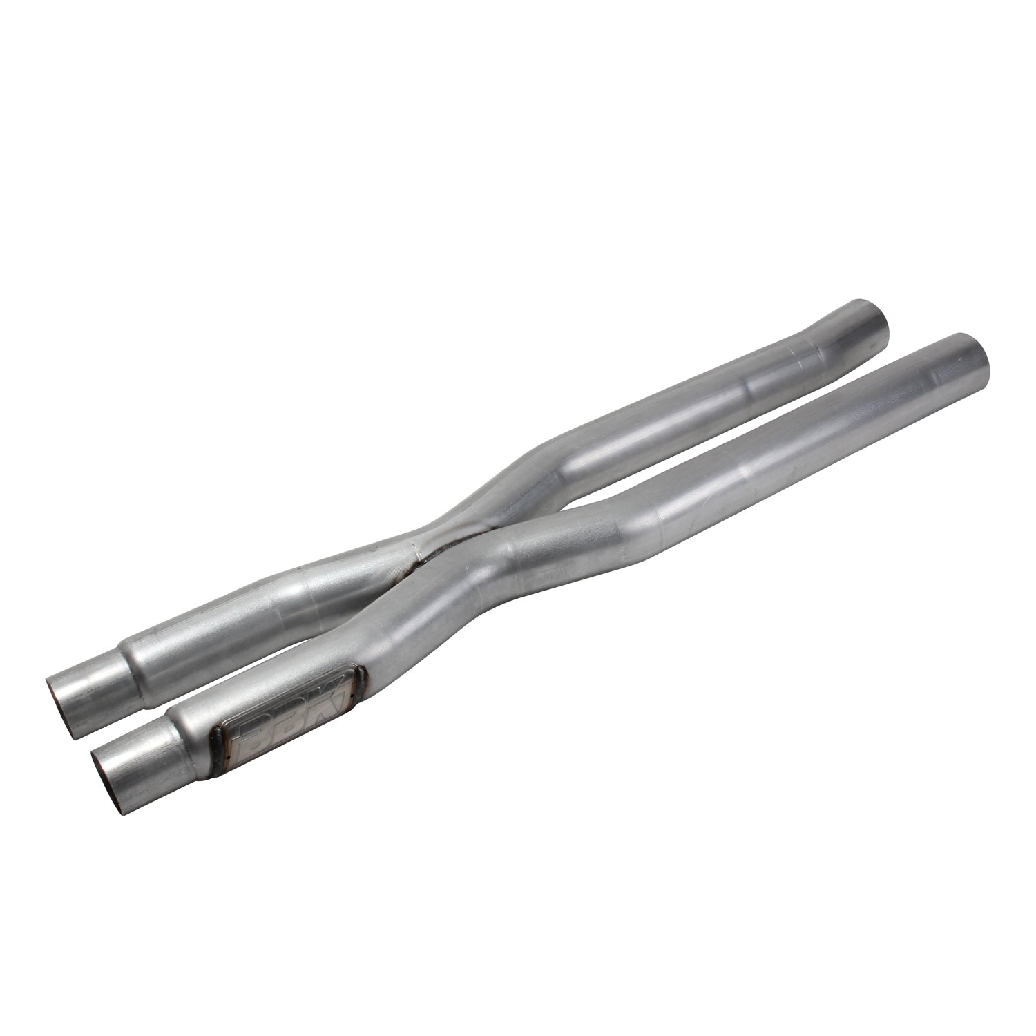 BBK Performance Parts 1818 - 2015-2025 MUSTANG 5.0 GT RESONATOR DELETE HIGH FLOW X PIPE 1