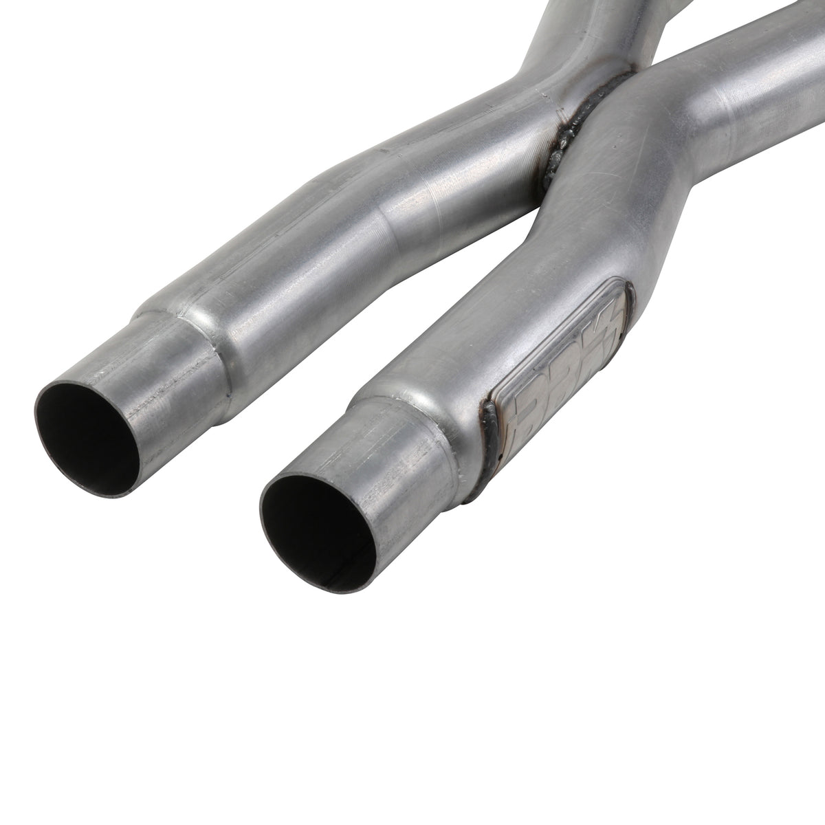 BBK Performance Parts 1818 - 2015-2025 MUSTANG 5.0 GT RESONATOR DELETE HIGH FLOW X PIPE 3