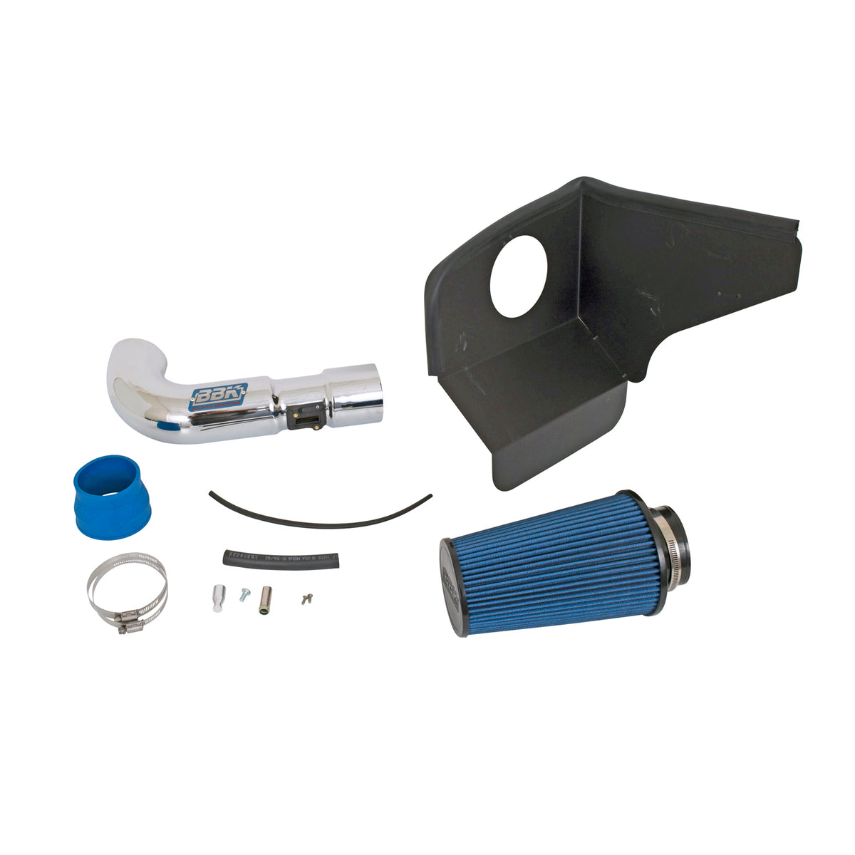 BBK Performance Parts 1835 - 2012-2015 CAMARO V6 COLD AIR INDUCTION SYSTEM (Powder Coated Chrome) 3