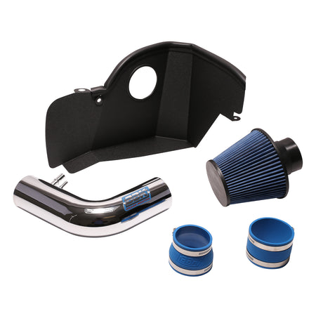 BBK Performance Parts 1846 - 2015-2017 MUSTANG 3.7L COLD AIR INDUCTION SYSTEM (Powder Coated Chrome) 2
