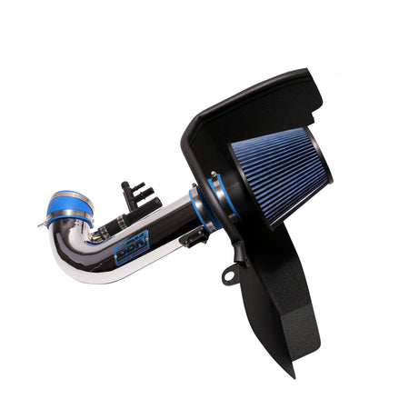 BBK Performance Parts 1847 - 2015-2017 MUSTANG GT 5.0 COLD AIR INTAKE KIT (Powder Coated Chrome) 1