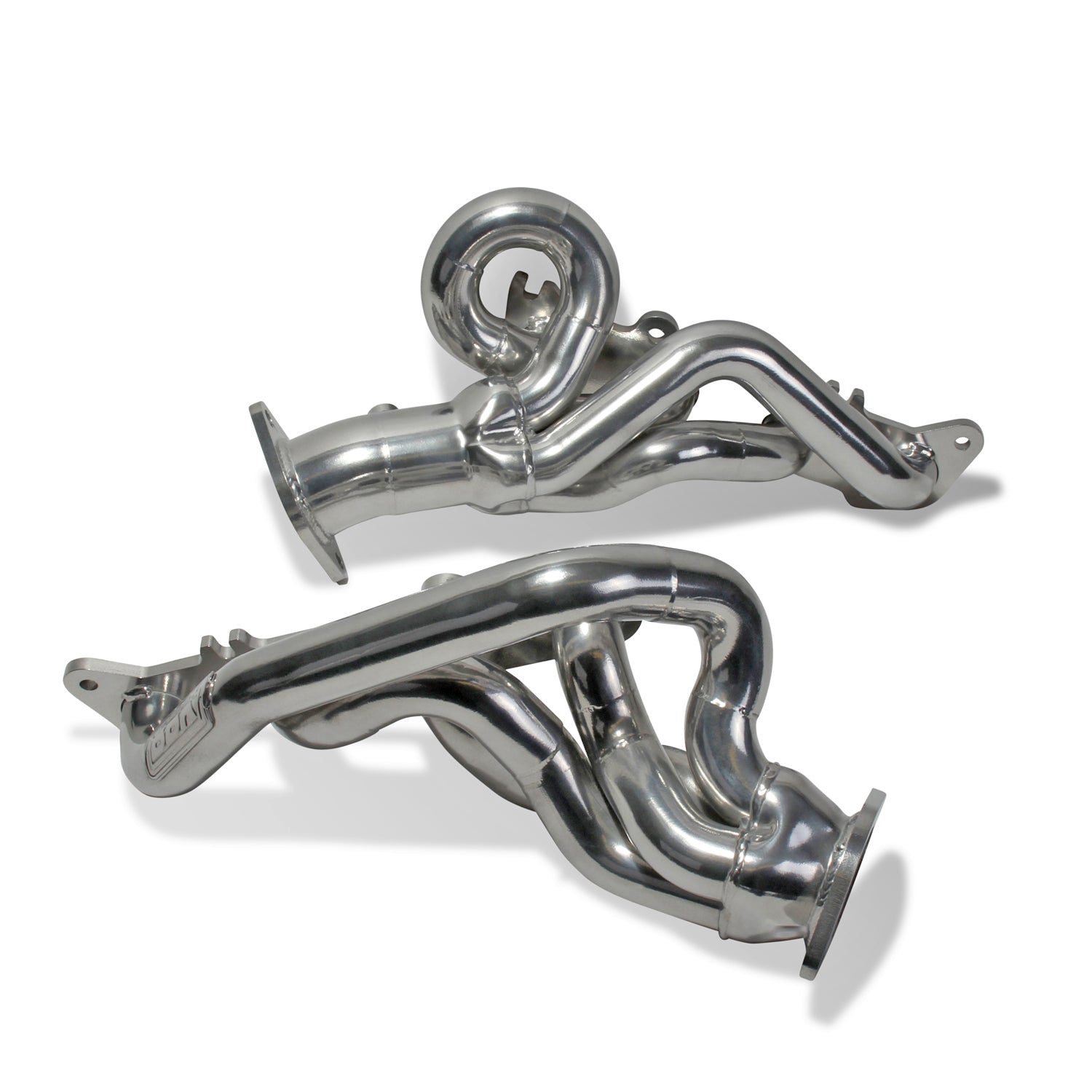 BBK Performance Parts 18480 - 2015-17 MUSTANG GT 1-3/4 TUNED LENGTH SHORTY HEADERS (POLISHED SILVER CERAMIC) 1