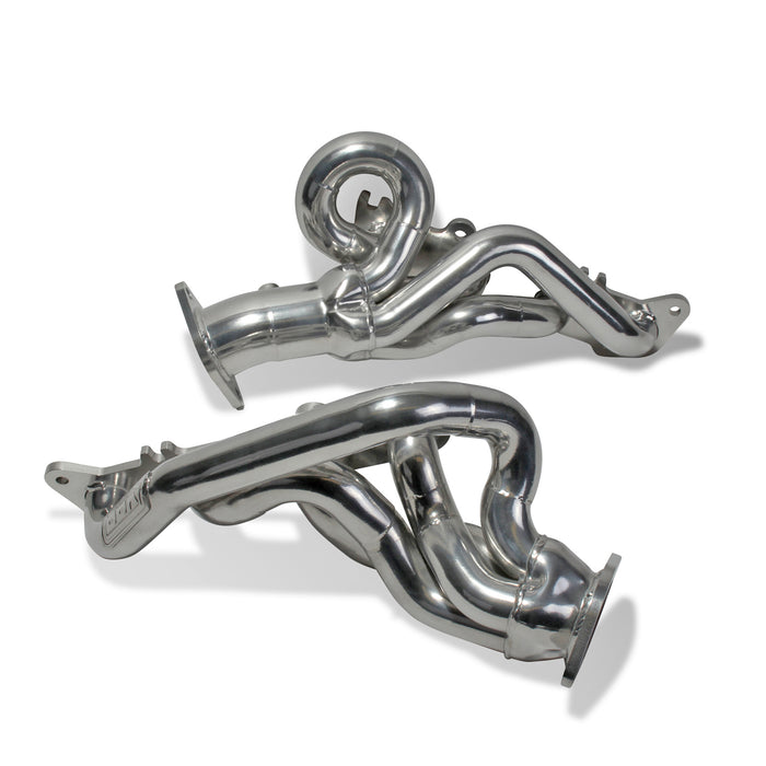 BBK Performance Parts 18480 - 2015-17 MUSTANG GT 1-3/4 TUNED LENGTH SHORTY HEADERS (POLISHED SILVER CERAMIC)