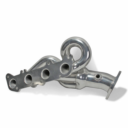 BBK Performance Parts 18480 - 2015-17 MUSTANG GT 1-3/4 TUNED LENGTH SHORTY HEADERS (POLISHED SILVER CERAMIC) 3