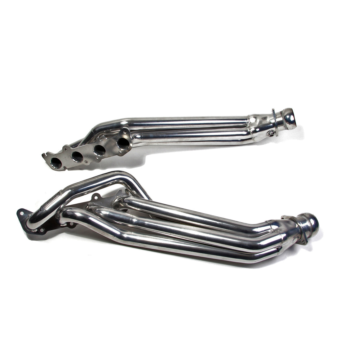 BBK Performance Parts 18560 - 2011-23 MUSTANG GT 5.0 1-7/8 LONG TUBE EXHAUST HEADERS (POLISHED SILVER CERAMIC) 1