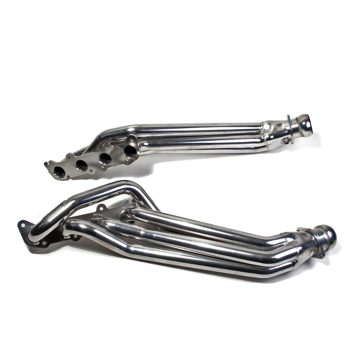 BBK Performance Parts 18560 - 2011-23 MUSTANG GT 5.0 1-7/8 LONG TUBE EXHAUST HEADERS (POLISHED SILVER CERAMIC) 1