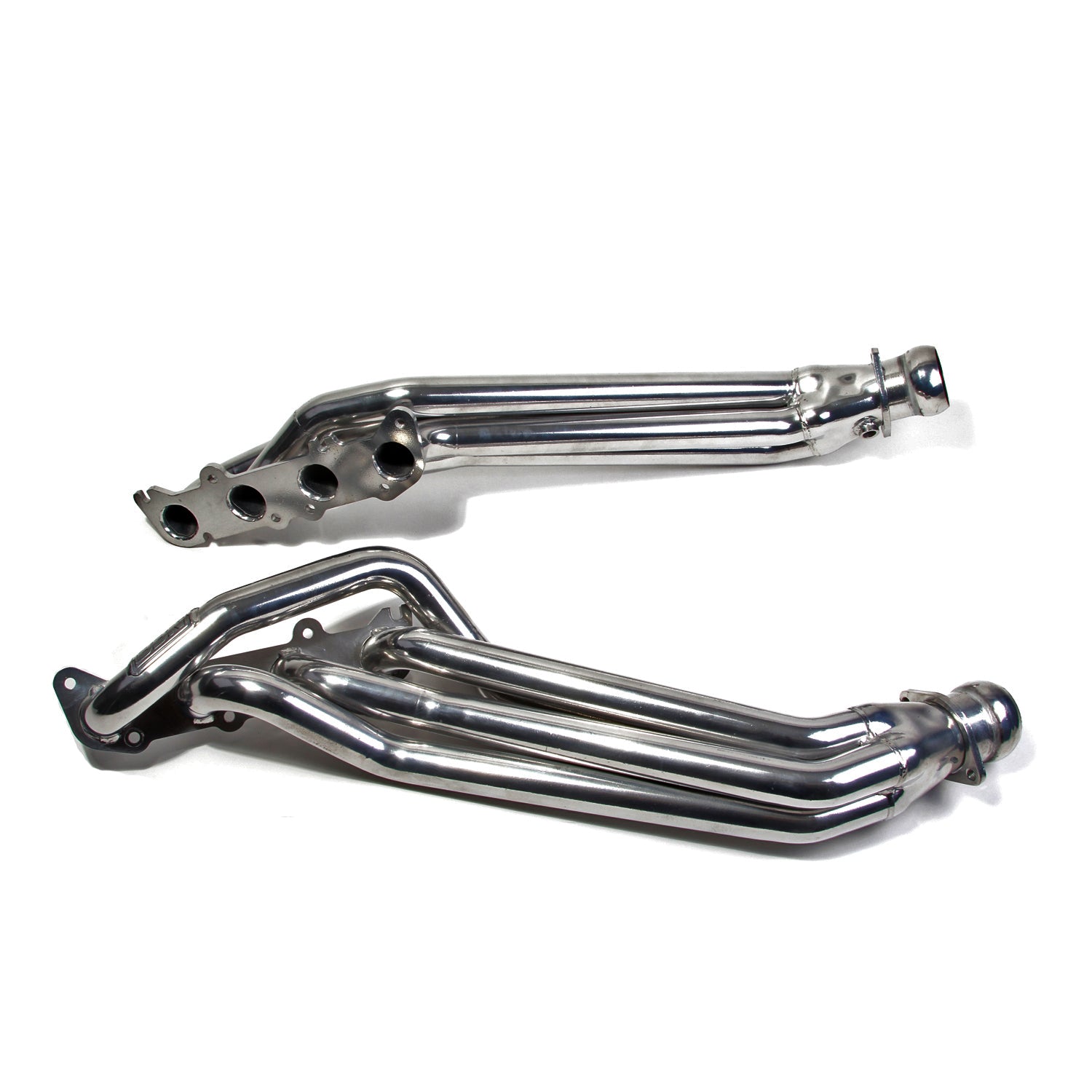 BBK Performance Parts 18560 - 2011-23 MUSTANG GT 5.0 1-7/8 LONG TUBE EXHAUST HEADERS (POLISHED SILVER CERAMIC) 1