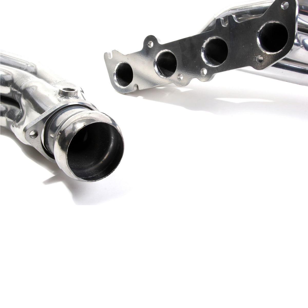 BBK Performance Parts 18560 - 2011-23 MUSTANG GT 5.0 1-7/8 LONG TUBE EXHAUST HEADERS (POLISHED SILVER CERAMIC) 5