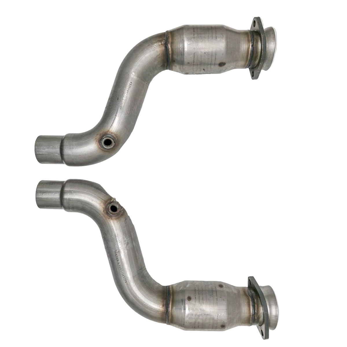 BBK Performance Parts 18562 - 2016-2020 FORD MUSTANG GT350 HIGH FLOW 3" SHORT MID PIPE W/ CATALYTIC CONVERTERS 3