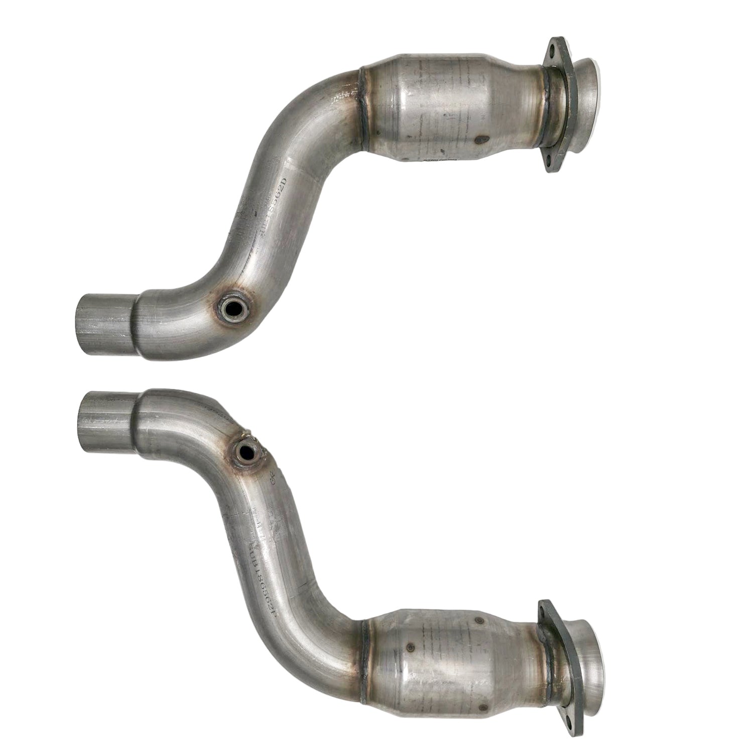 BBK Performance Parts 18562 - 2016-2020 FORD MUSTANG GT350 HIGH FLOW 3" SHORT MID PIPE W/ CATALYTIC CONVERTERS 3