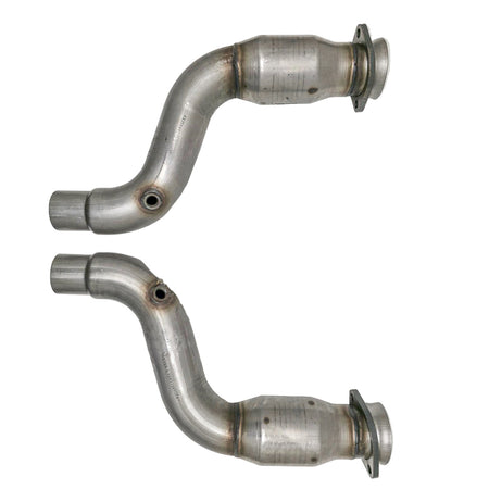 BBK Performance Parts 18562 - 2016-2020 FORD MUSTANG GT350 HIGH FLOW 3" SHORT MID PIPE W/ CATALYTIC CONVERTERS 3
