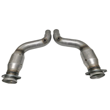 BBK Performance Parts 18562 - 2016-2020 FORD MUSTANG GT350 HIGH FLOW 3" SHORT MID PIPE W/ CATALYTIC CONVERTERS 1