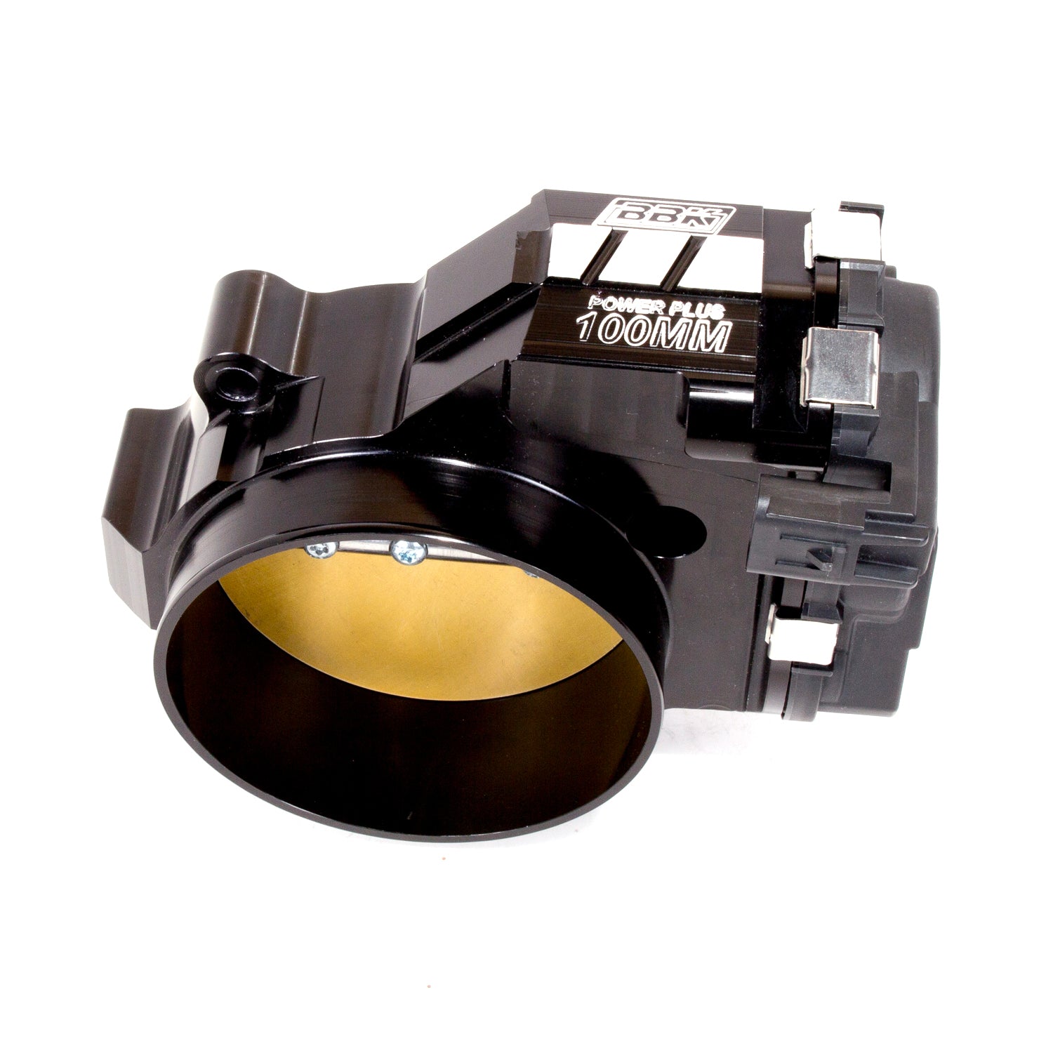 BBK Performance Parts 1886 - 2015-2024 DODGE HELLCAT 6.2L 100mm BLACK BILLET SERIES THROTTLE BODY 3