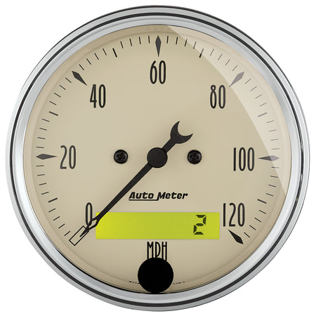 AutoMeter 7042-AB - DIRECT FIT DASH KIT, CHEVY CAR 53-54, MPH/FUEL/OILP/WTMP/BAT, AB 5