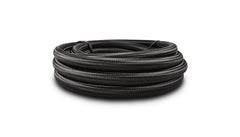 Vibrant Performance 18980 20ft Roll of Black Nylon Braided Flex Hose with PTFE Liner; AN Size: -10