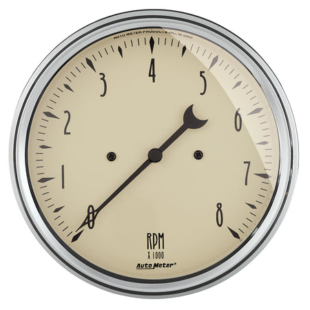AutoMeter 1899 - GAUGE, TACHOMETER, 5", 8K RPM, IN-DASH, ANTIQUE BEIGE 3