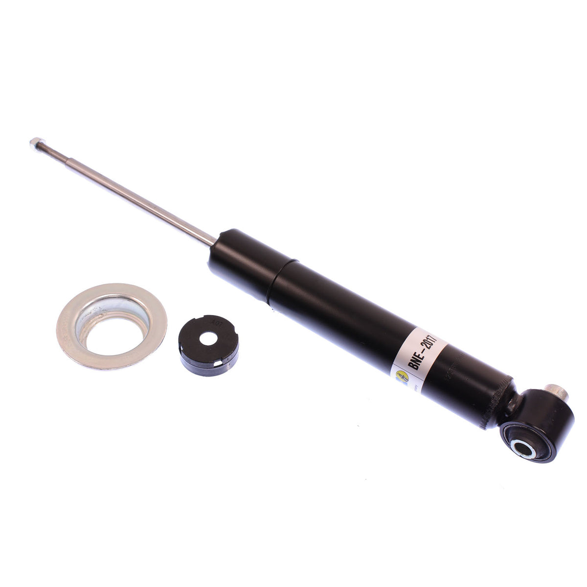Bilstein 19-020174 - Suspension Shock Absorber Twintube Rear BMW 528e 1988-1982 533i 1984-1983 535i 1988-1985 535is 1988 633CSi 1984-1983 635CSi 1989-1985 Eye 14.2mm Stem Black Paint B4 OE Replacement Bilstein 3