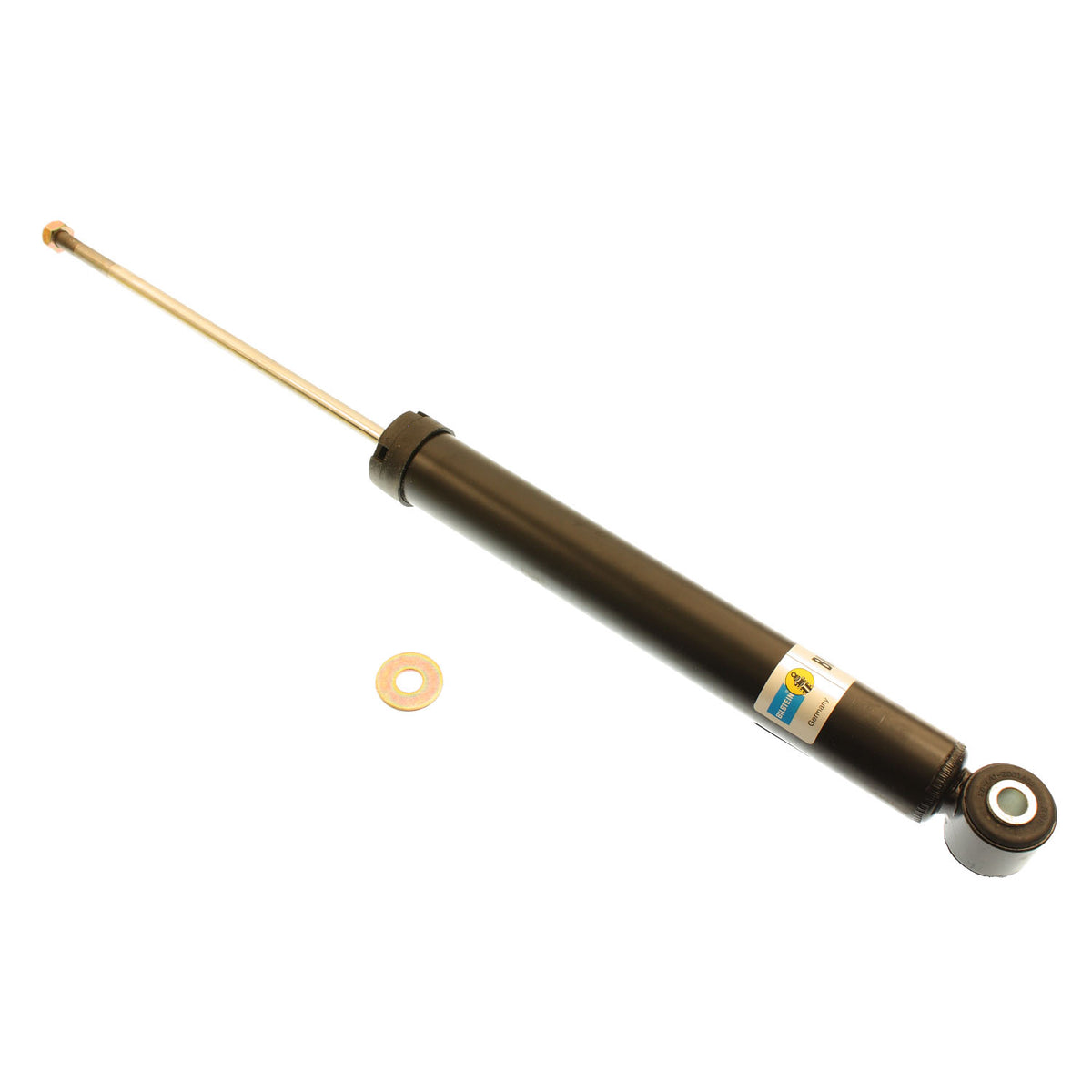 Bilstein 19-027531 - Suspension Shock Absorber Twintube Rear BMW 318ti 1999-1995 Eye 12mm Stem Black Paint B4 OE Replacement Bilstein 5