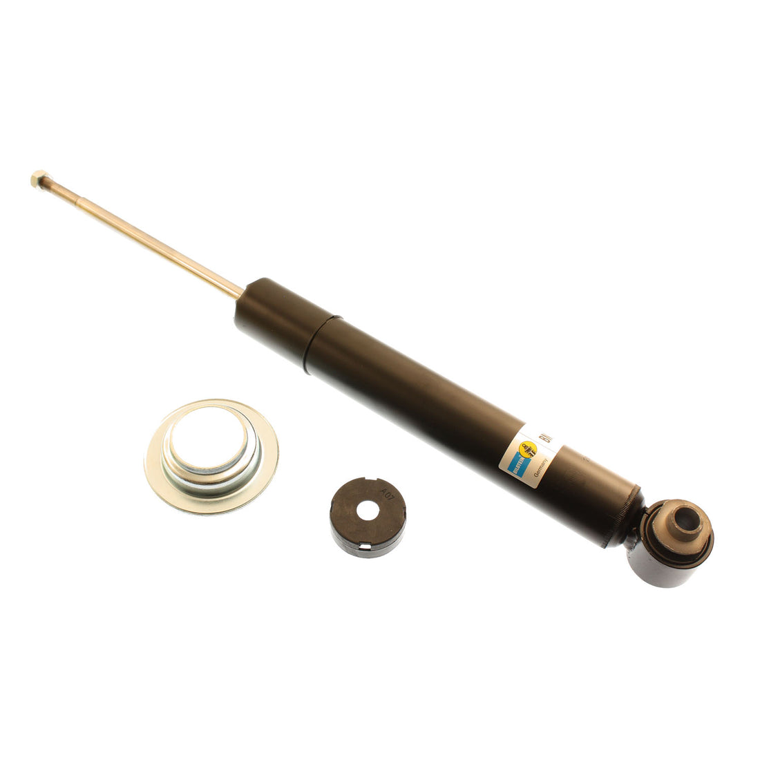 Bilstein 19-138381 - Suspension Shock Absorber Twintube Rear BMW 525i 2007-2004 528i 2010-2008 530i 2007-2004 535i 2010-2008 545i 2005-2004 550i 2010-2006 Eye 22mm Stem Black Paint B4 OE Replacement Bilstein 4