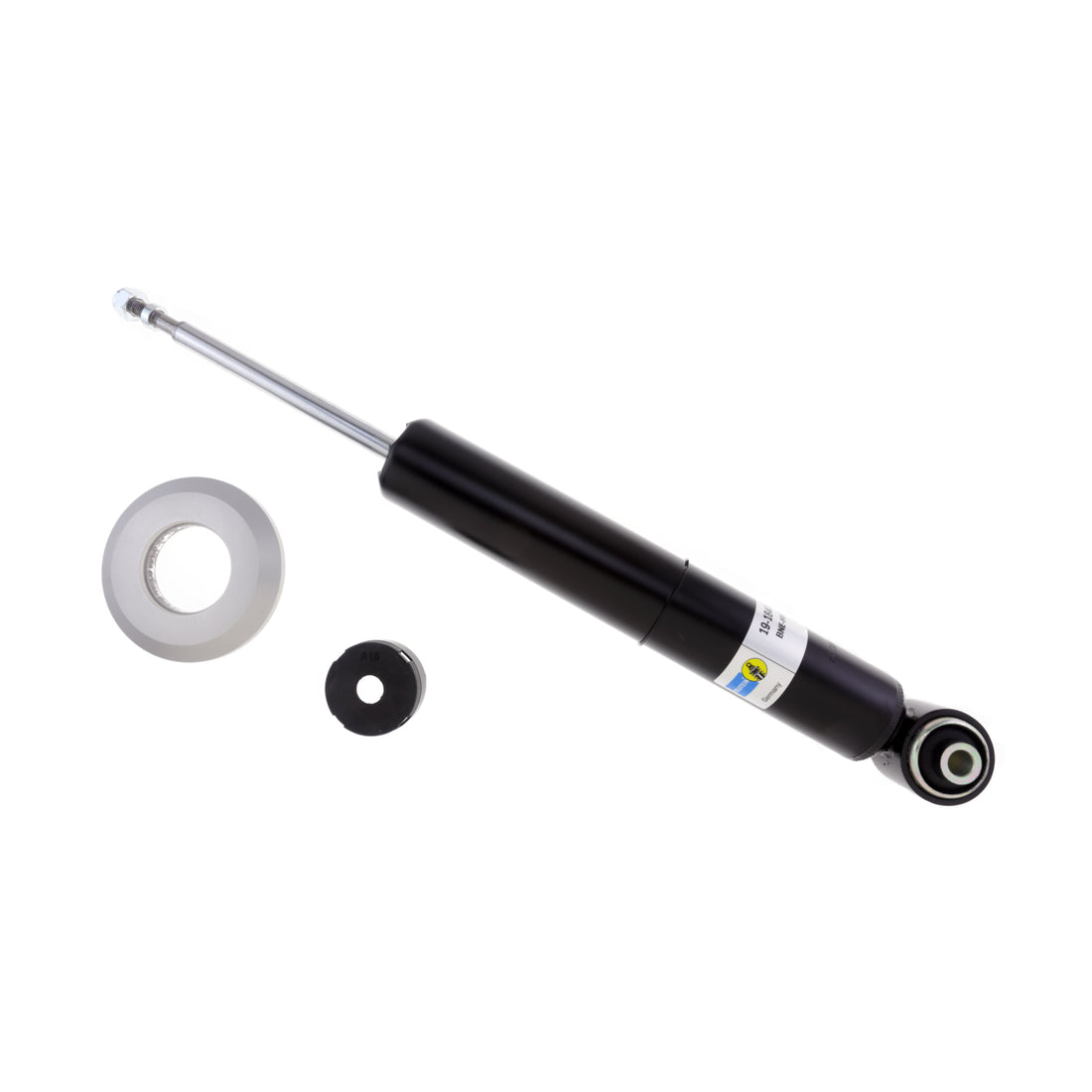 Bilstein 19-184067 - Suspension Shock Absorber Twintube Rear Audi 100 Quattro 1994-1992 A6 Quattro 2004-1995 Volkswagen Passat 2005-2000 Eye 12.2mm Stem Black Paint B4 OE Replacement Bilstein 2