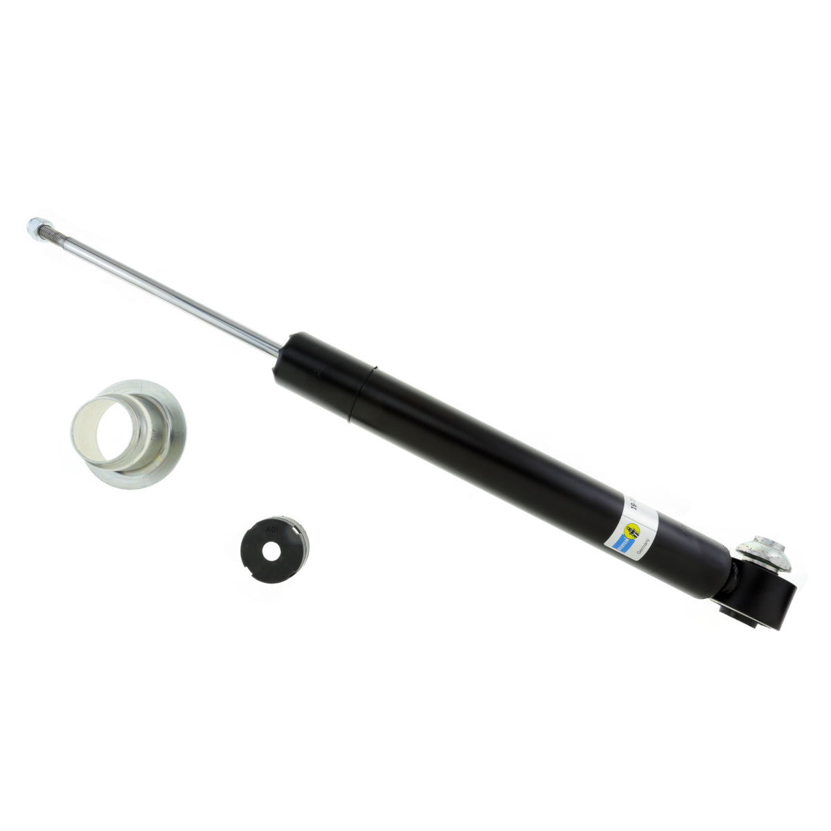 Bilstein 19-193311 - Suspension Shock Absorber Twintube Rear BMW 528i 2016-2011 Eye 17.5mm Stem Black Paint B4 OE Replacement Bilstein 1