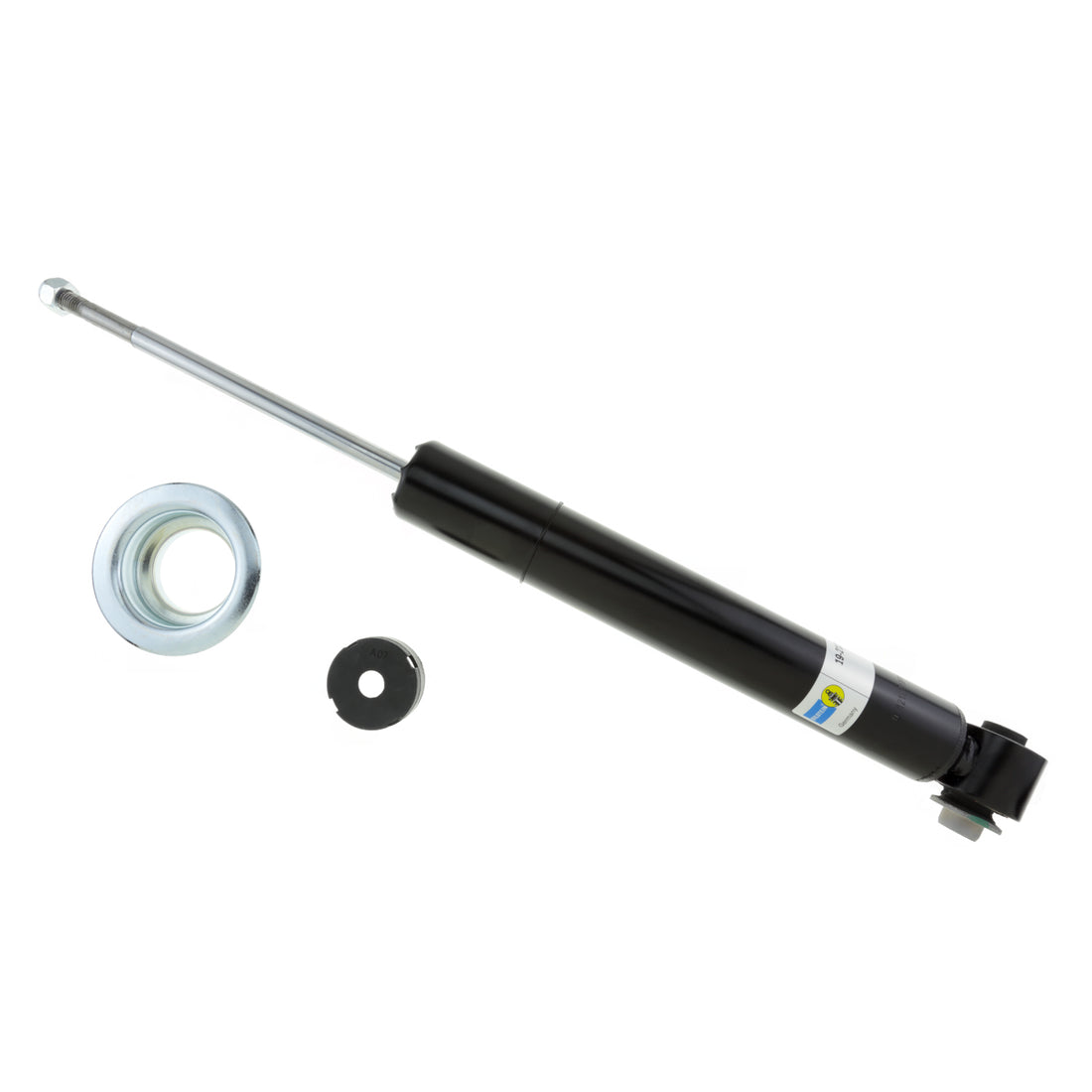 Bilstein 19-212722 - Suspension Shock Absorber Twintube Rear BMW 525i 2007-2004 528i 2010-2008 530i 2007-2004 535i 2010-2008 545i 2005-2004 550i 2010-2006 Eye 15.4mm Stem Black Paint B4 OE Replacement Bilstein 5