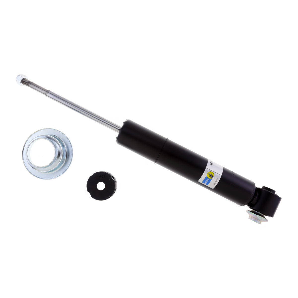 Bilstein 19-220970 - Suspension Shock Absorber Twintube Rear BMW 645Ci 2005-2004 650i 2010-2006 Eye 15.8mm Stem Black Paint B4 OE Replacement Bilstein 1