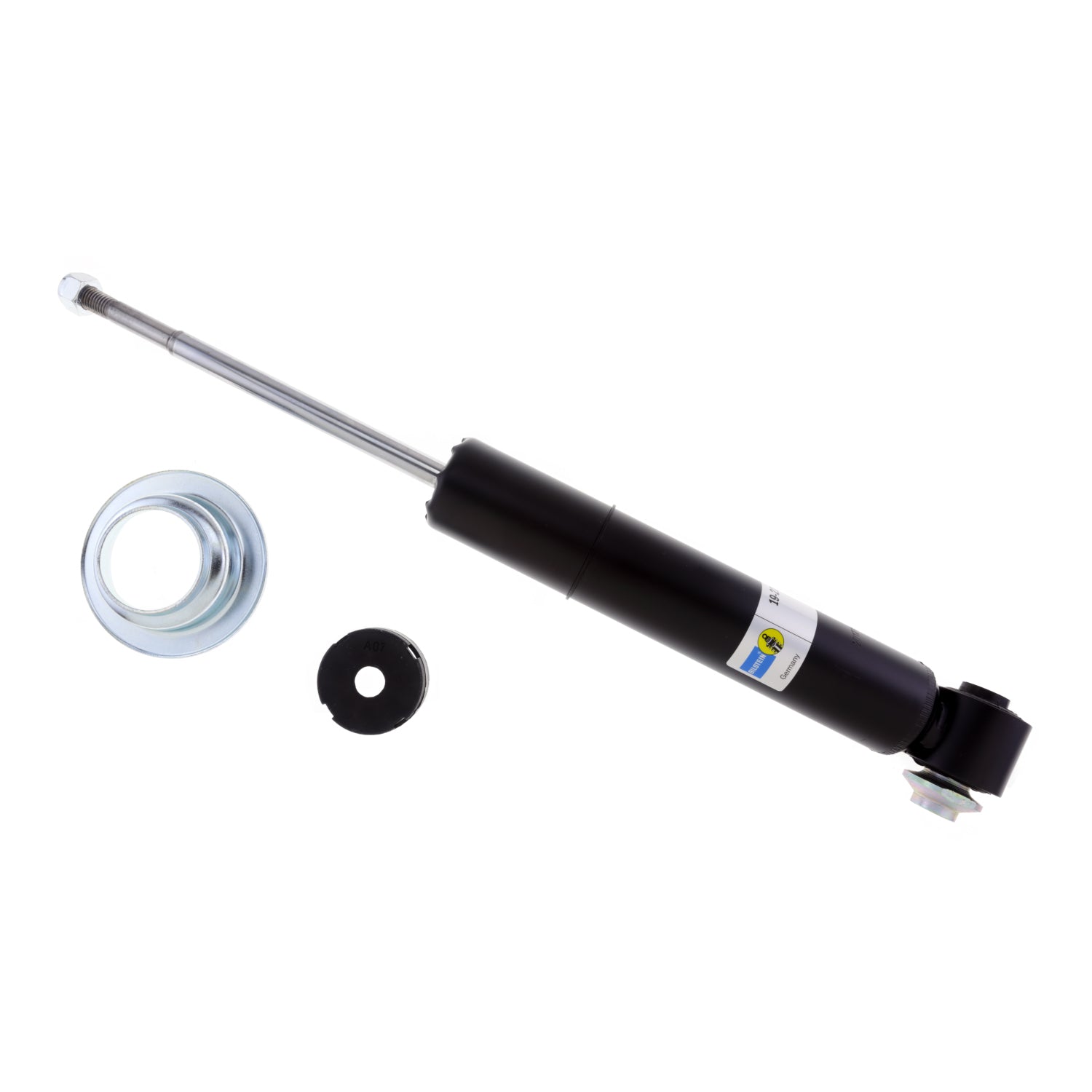 Bilstein 19-220970 - Suspension Shock Absorber Twintube Rear BMW 645Ci 2005-2004 650i 2010-2006 Eye 15.8mm Stem Black Paint B4 OE Replacement Bilstein 1