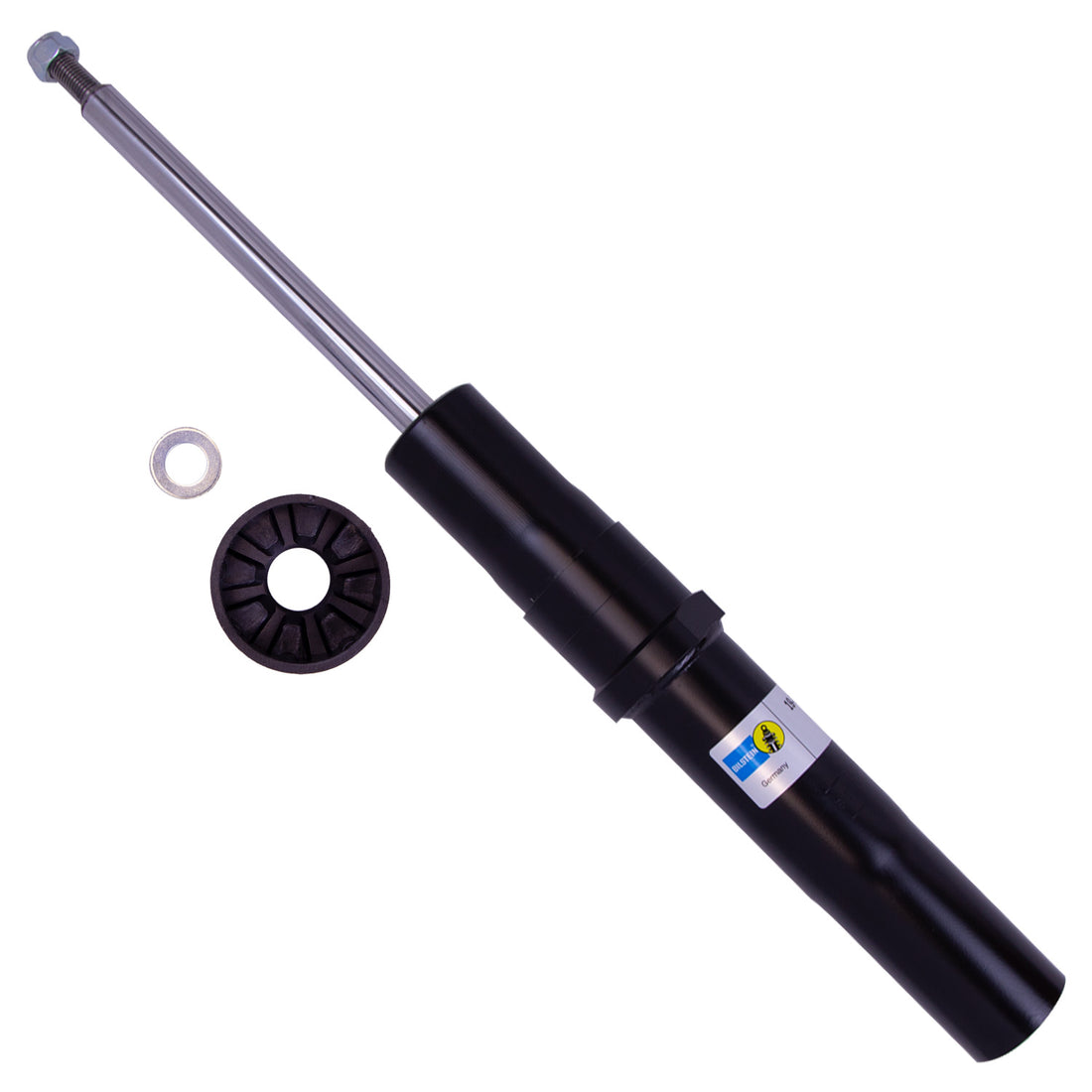 Bilstein 19-302591 - Suspension Shock Absorber Twintube Front Audi A6 Quattro 19-25 Base Cup Stem Black Paint B4 OE Replacement Bilstein 2