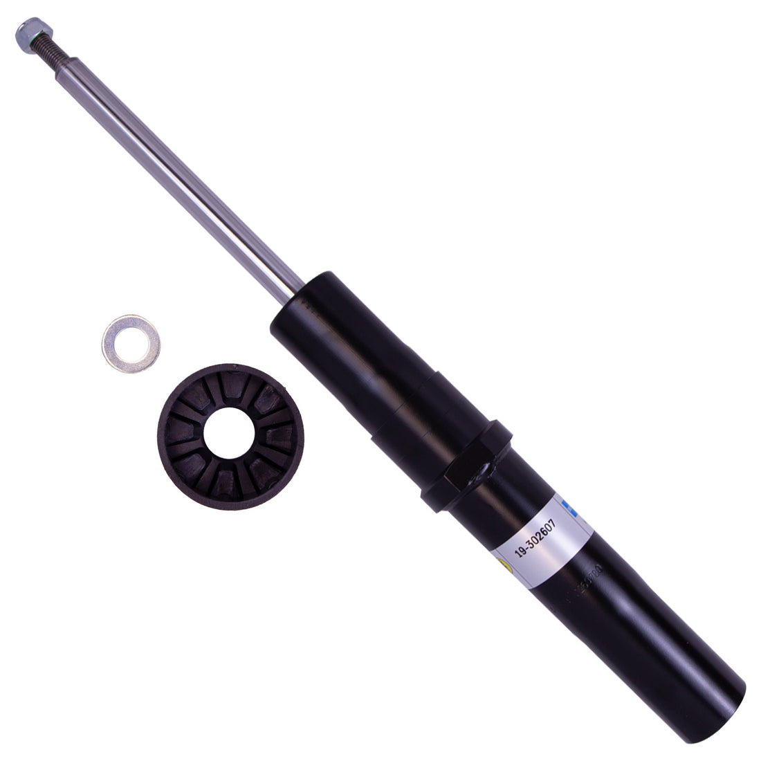 Bilstein 19-302607 - Suspension Shock Absorber Twintube Front Audi A6 Quattro 19-25 A7 Sportback 19-25 Base Cup Stem Black Paint B4 OE Replacement Bilstein 3