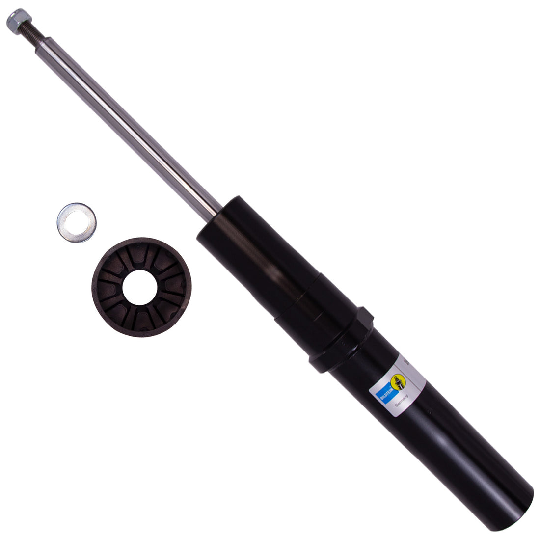Bilstein 19-306261 - Suspension Shock Absorber Twintube Front Audi A7 Sportback 2023-2019 Base Cup Stem Black Paint B4 OE Replacement Bilstein 5