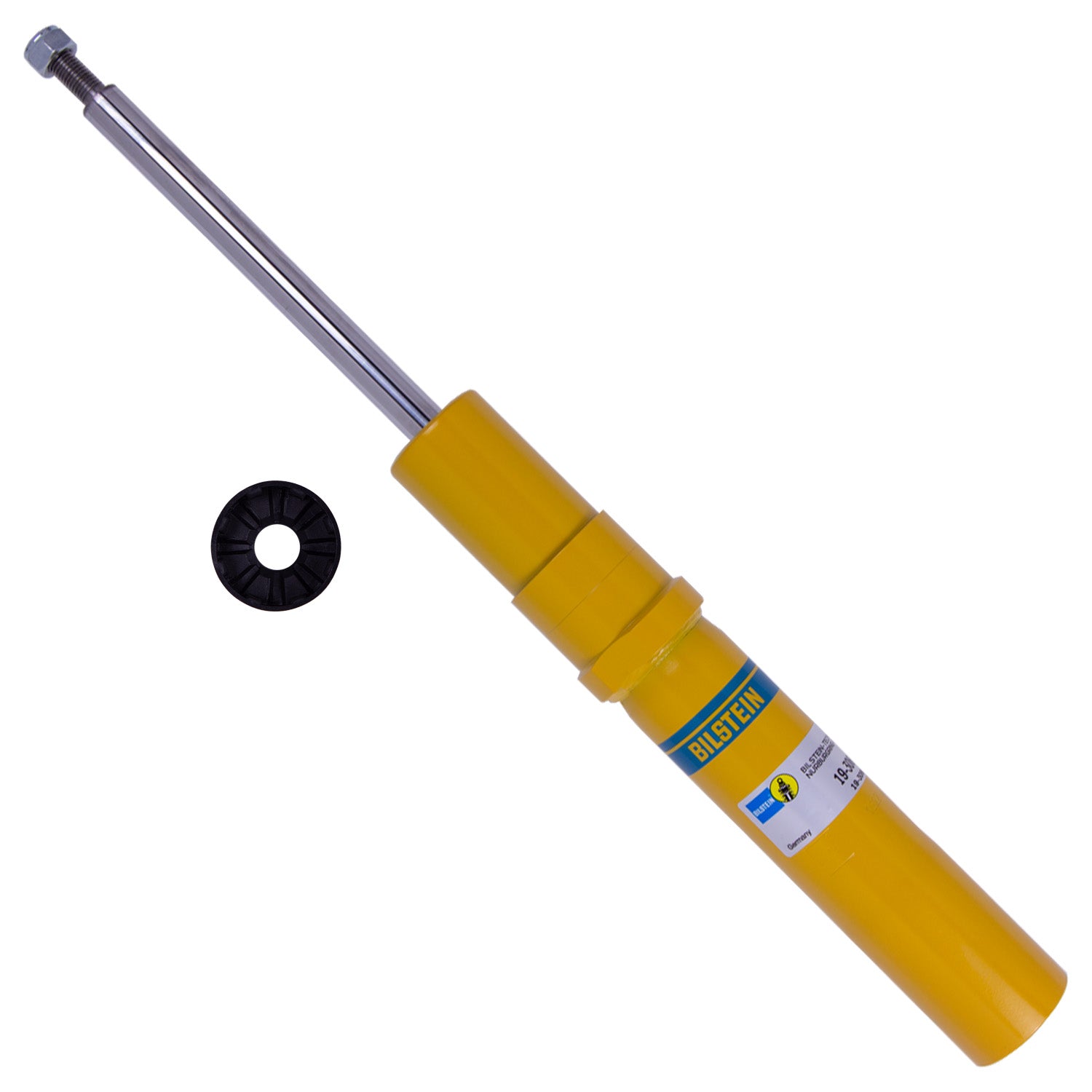 Bilstein 19-306650 - Suspension Shock Absorber Twintube Front Audi Q5 2021-2018 Base Cup Stem Yellow Paint B6 Performance Bilstein 3
