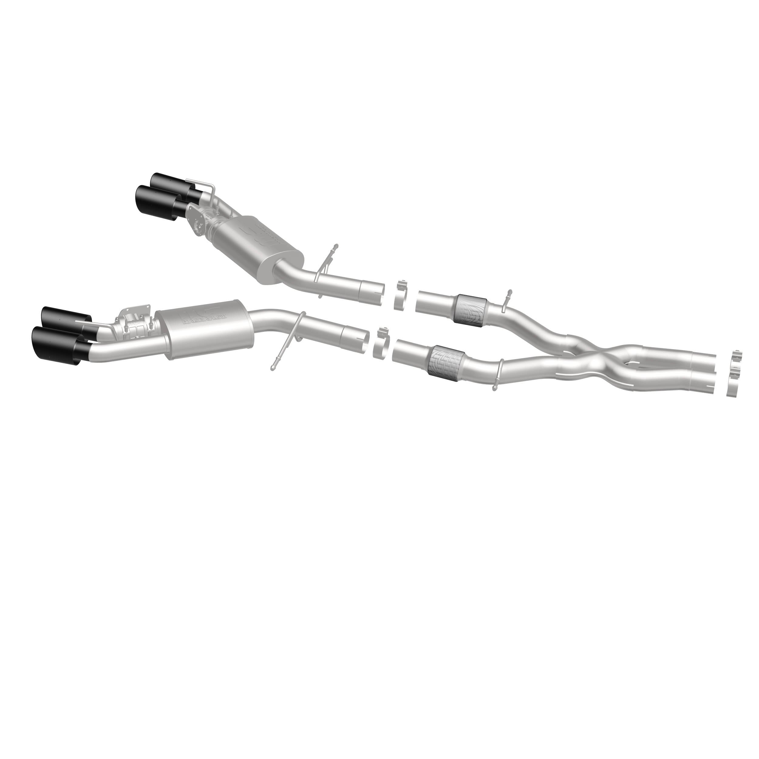 MagnaFlow Exhaust Products 19011 - Competition Series Stainless 3 in Cat-Back 2