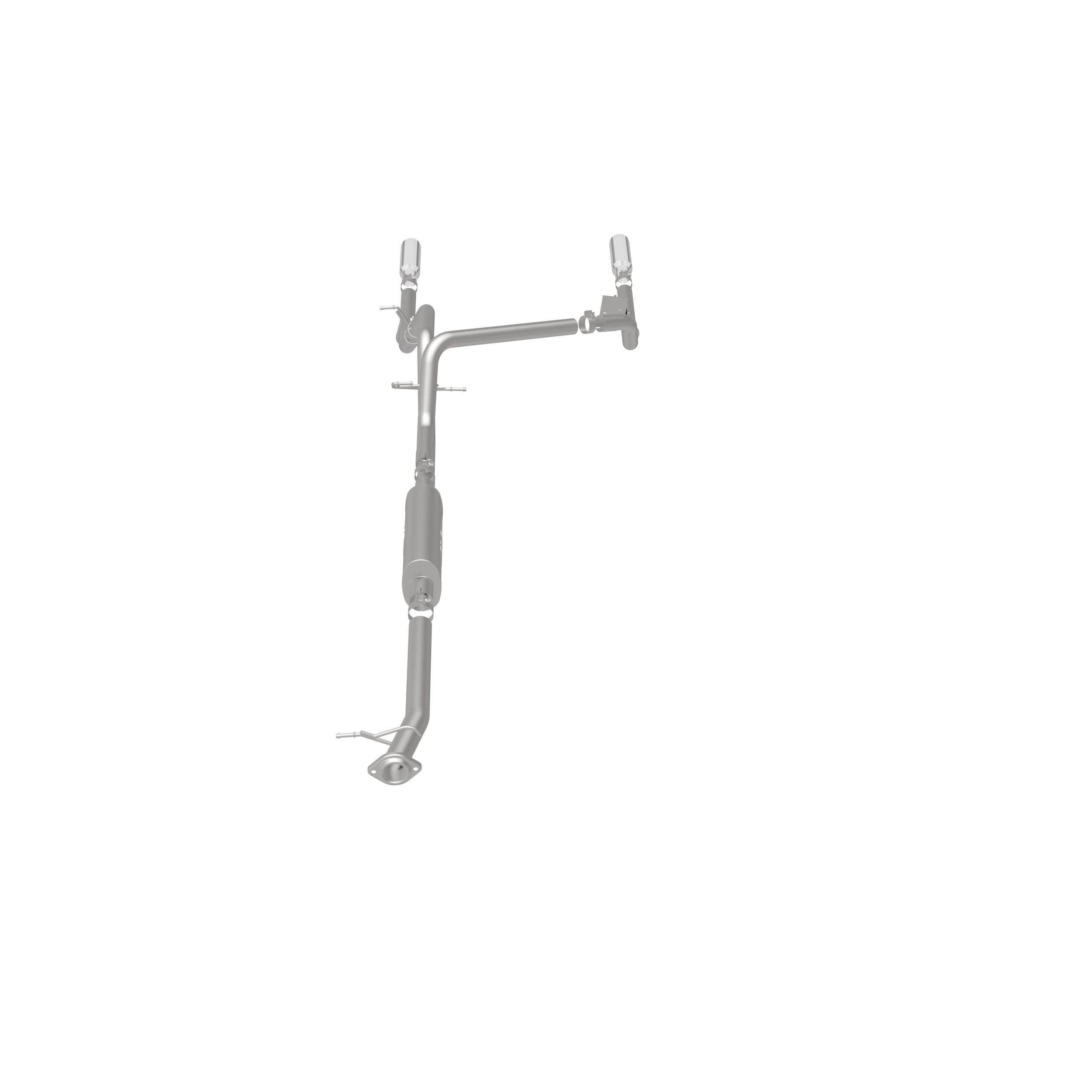 MagnaFlow Exhaust Products 19019 - Street Series Polished Cat-Back System 3