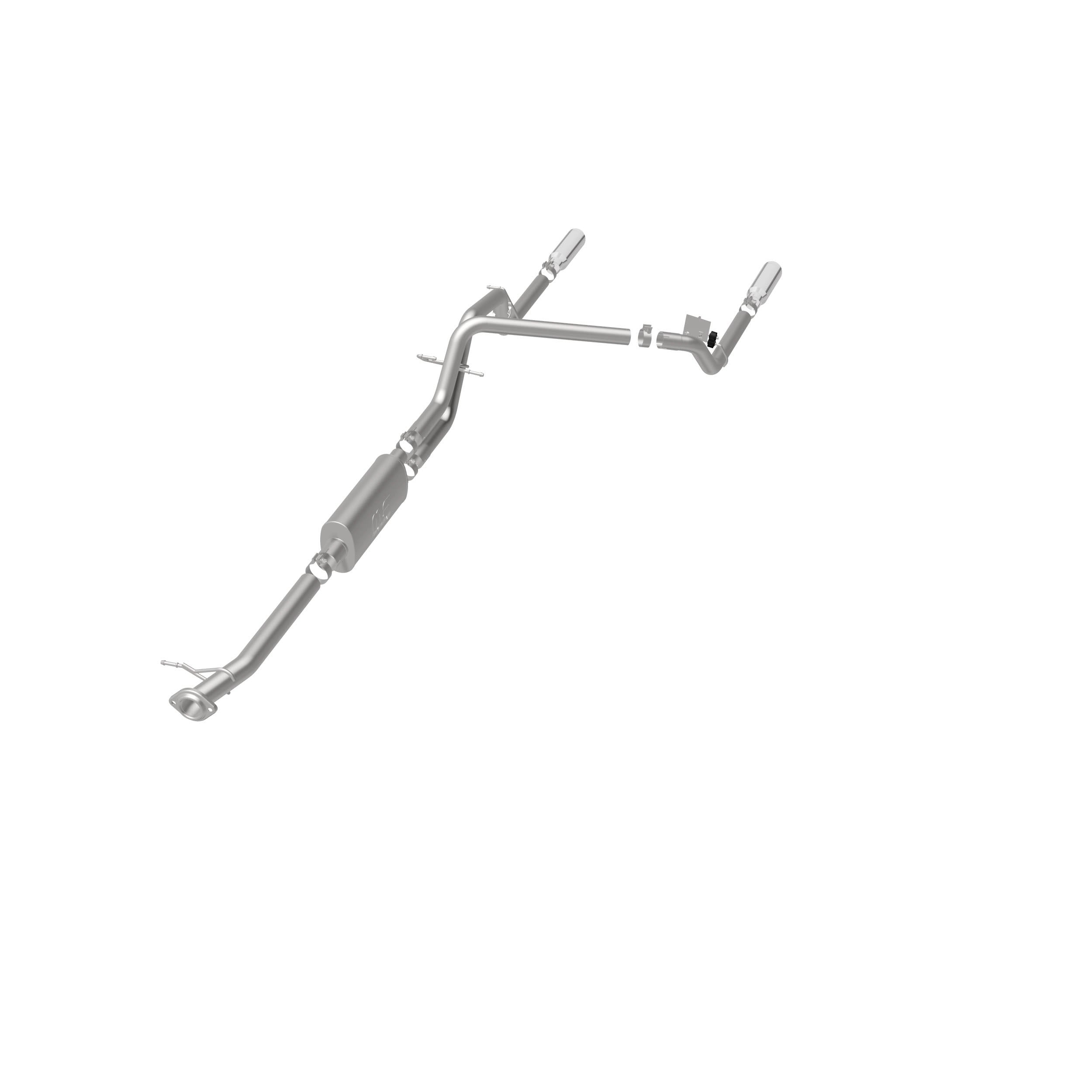 MagnaFlow Exhaust Products 19019 - Street Series Polished Cat-Back System 4
