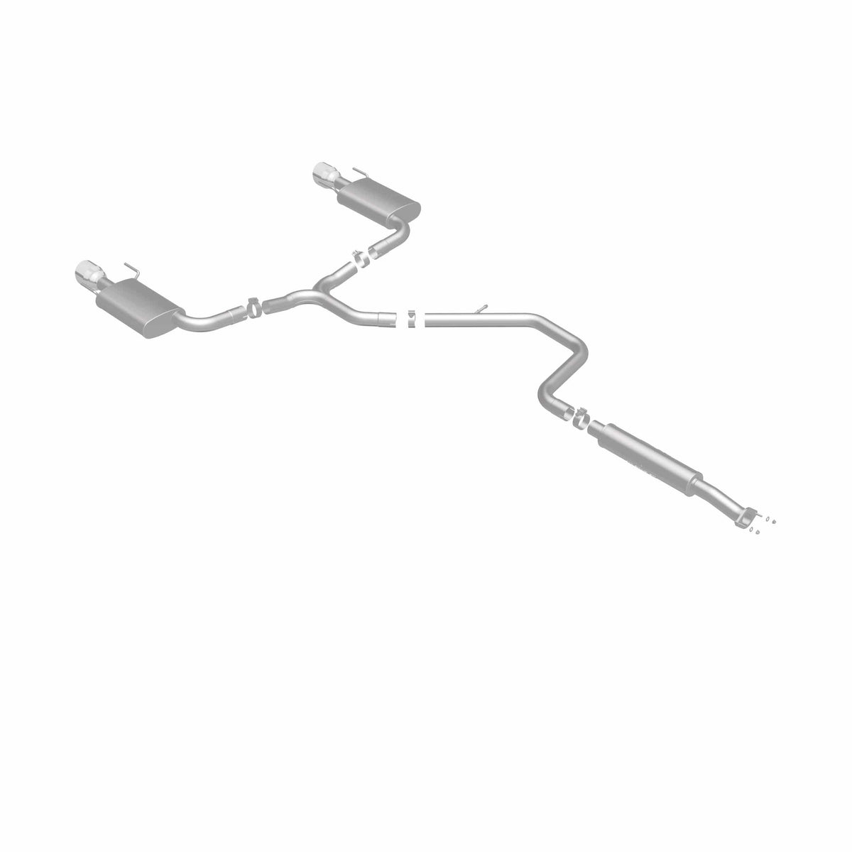 MagnaFlow Exhaust Products Exhaust MagnaFlow Exhaust Products 19024 - Street Series Polished Cat-Back System