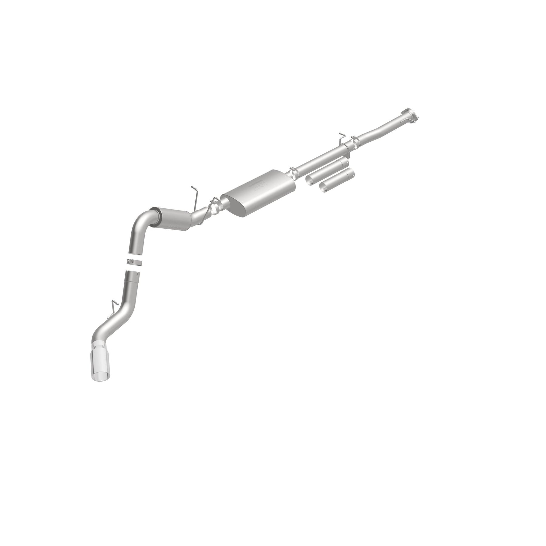 MagnaFlow Exhaust Products 19026 - Street Series Polished Cat-Back System 1