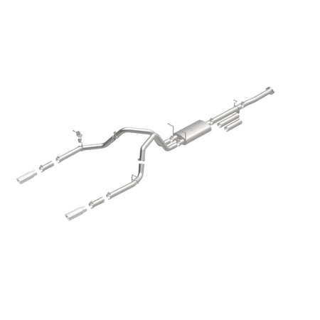 MagnaFlow Exhaust Products 19027 - Street Series Polished Cat-Back System 2