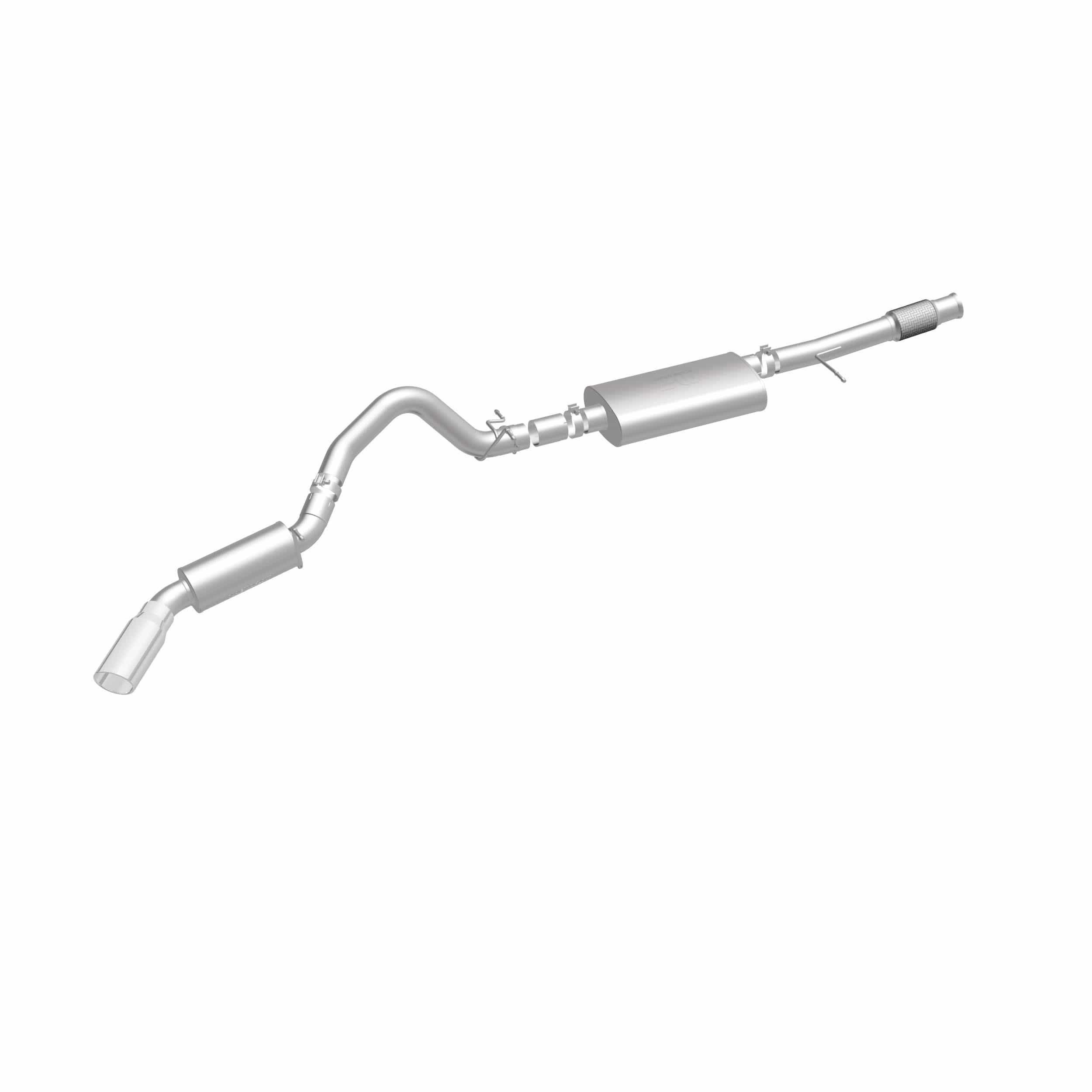 MagnaFlow Exhaust Products Exhaust MagnaFlow Exhaust Products 19040 - Street Series Polished Cat-Back System