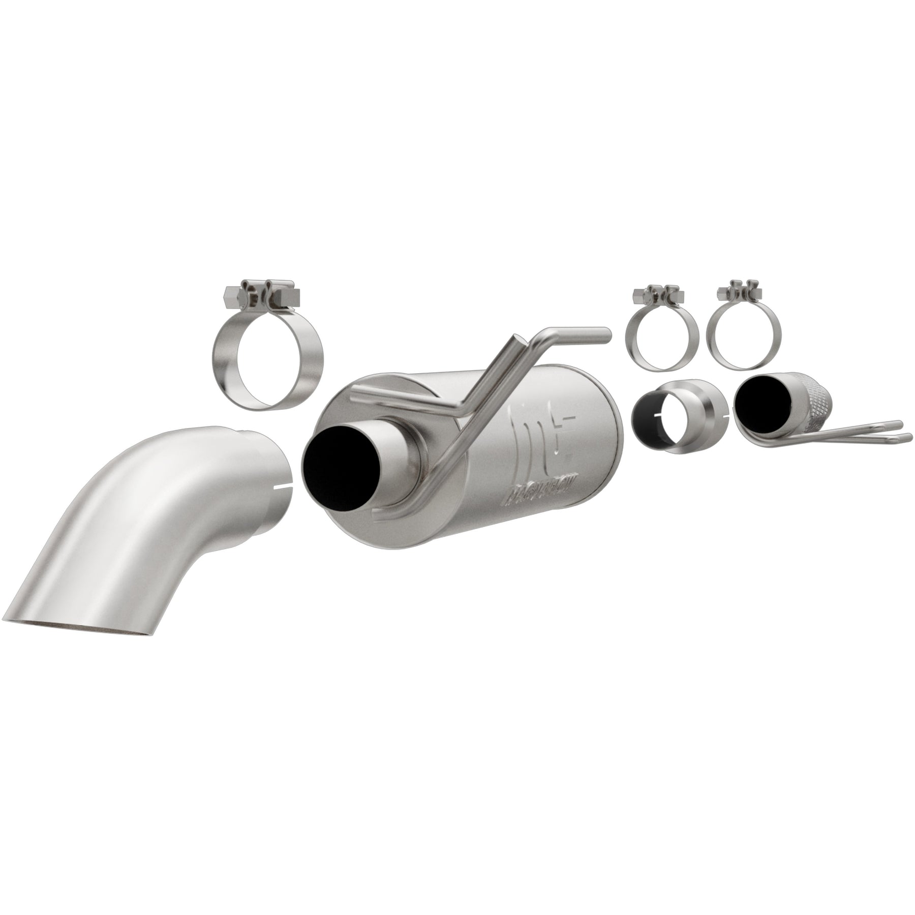 MagnaFlow Exhaust Products 19056 - Off Road Pro Series Gas Stainless Cat-Back 2