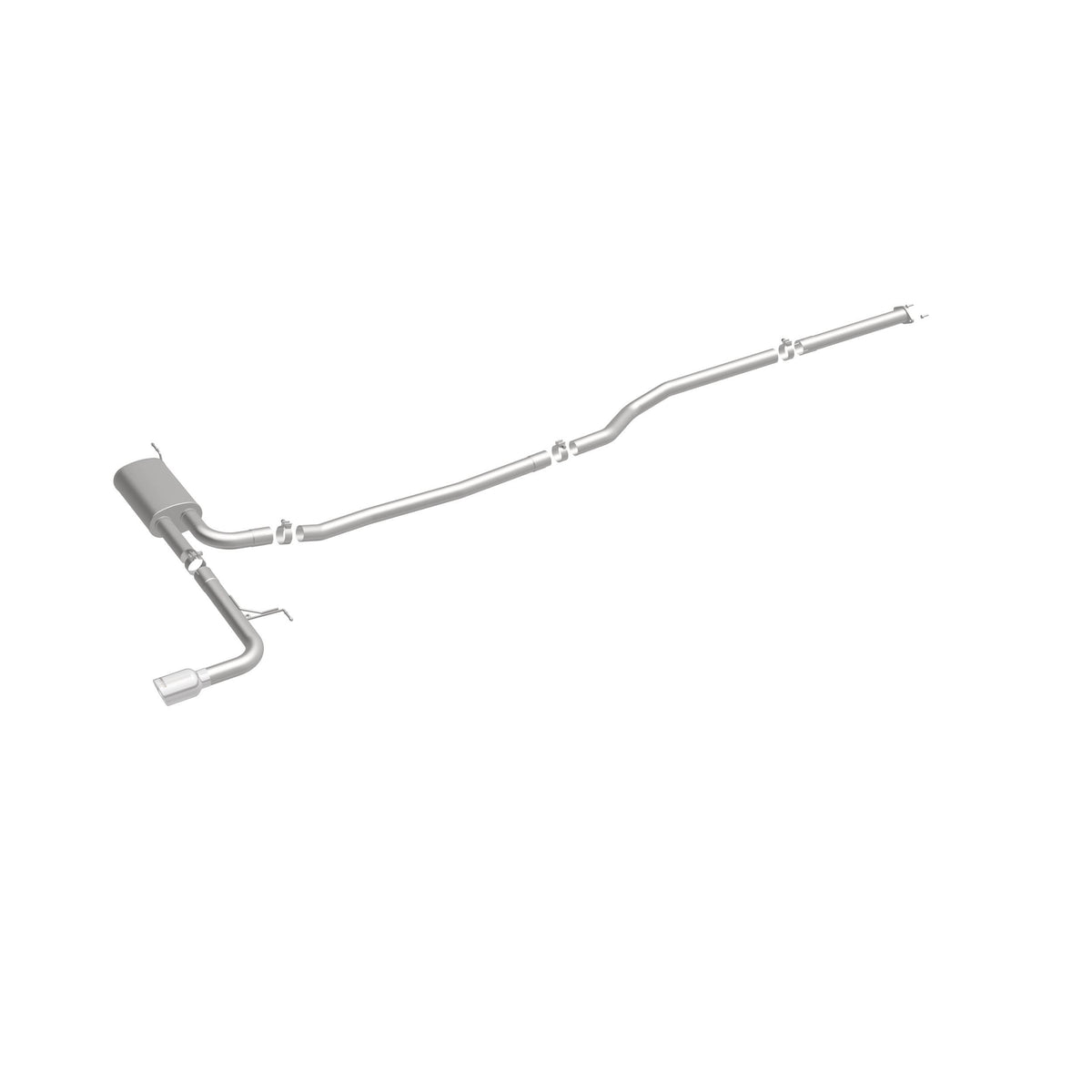 MagnaFlow Exhaust Products 19096 - Street Series Polished Cat-Back System 5