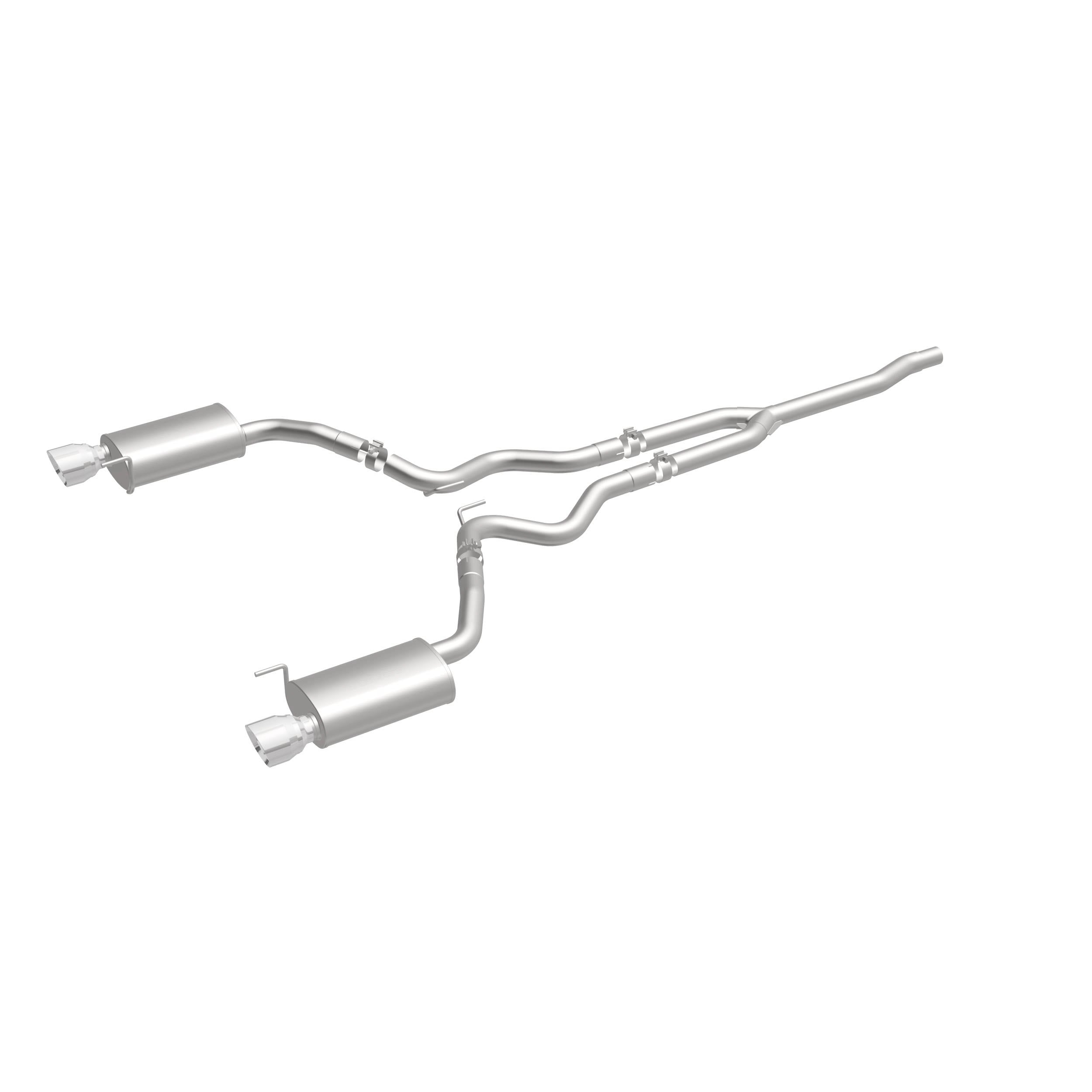 MagnaFlow Exhaust Products 19097 - Street Series Polished Cat-Back System 3
