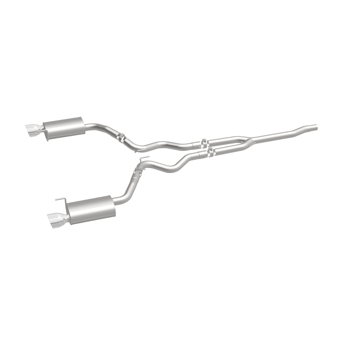 MagnaFlow Exhaust Products 19097 - Street Series Polished Cat-Back System 5
