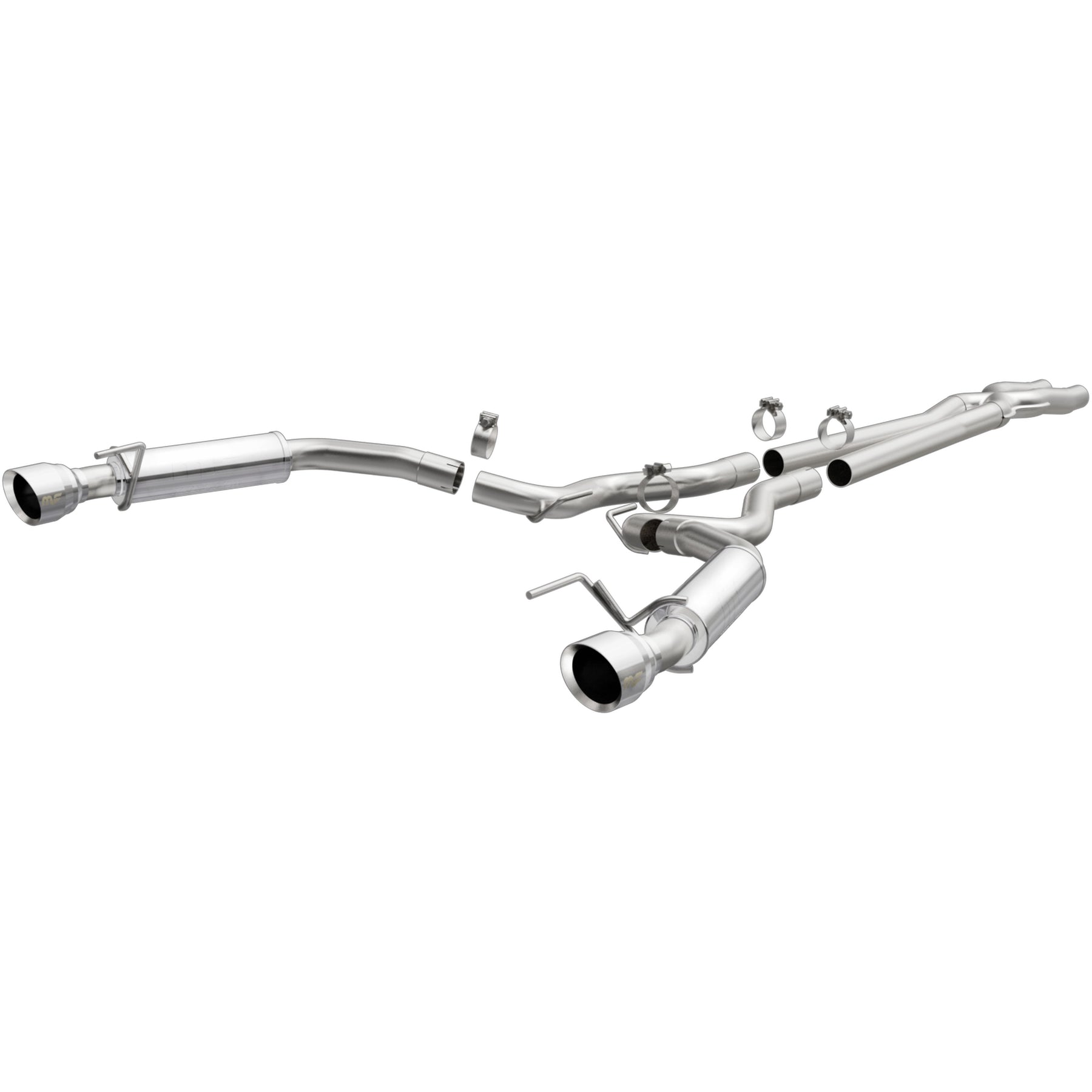 MagnaFlow Exhaust Products 19099 - Competition Series Stainless 2.5 in Cat-Back 1