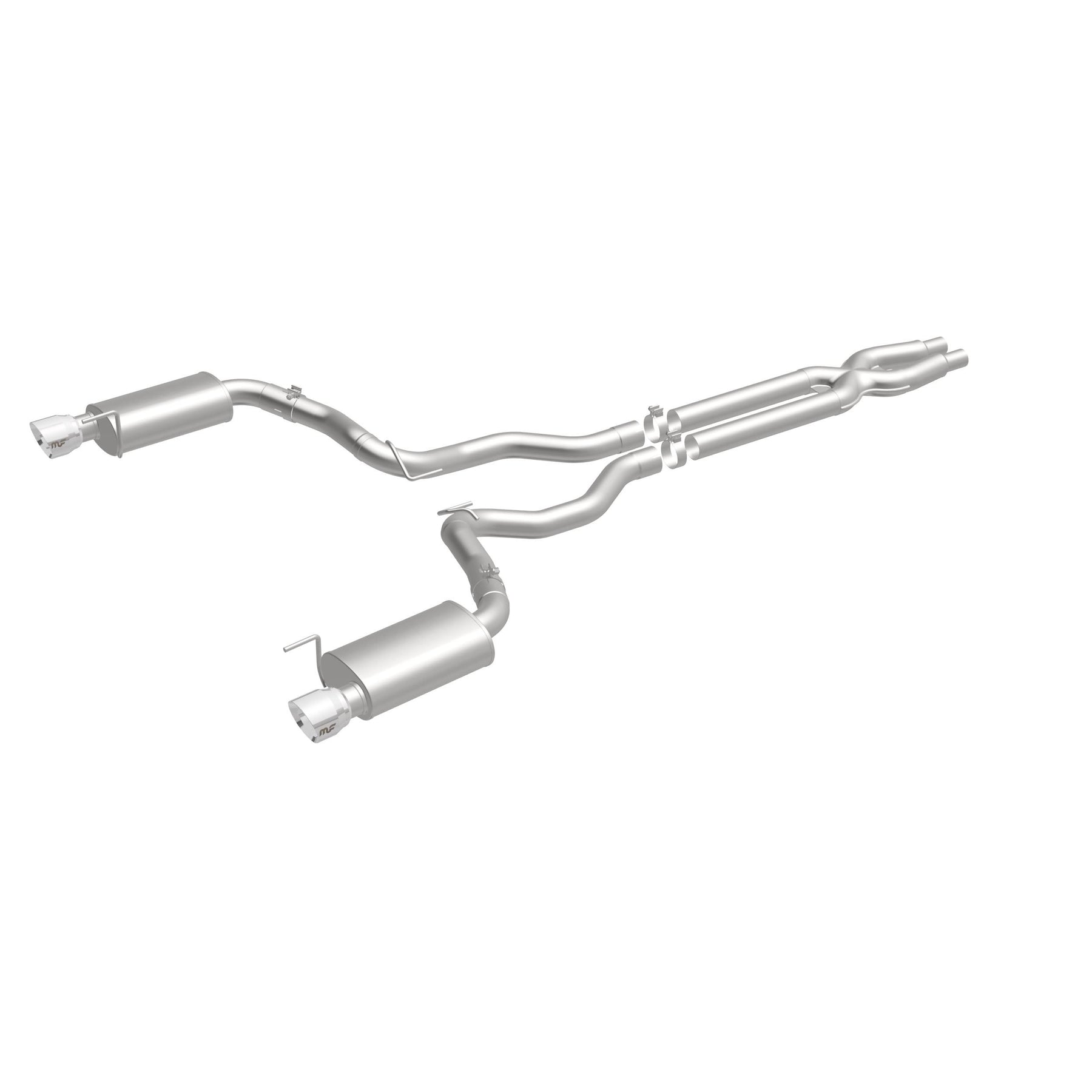MagnaFlow Exhaust Products 19100 - Street Series Polished Cat-Back System 3
