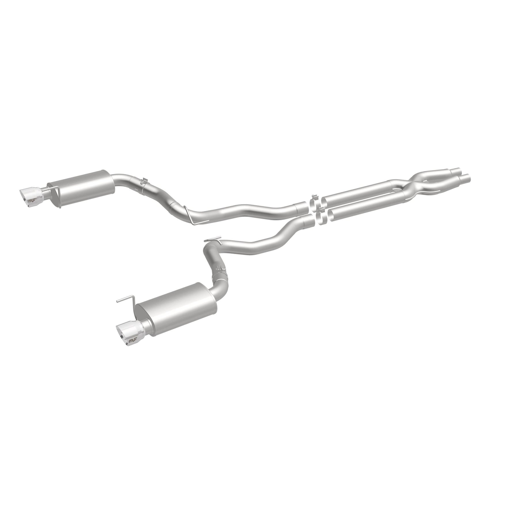 MagnaFlow Exhaust Products 19100 - Street Series Polished Cat-Back System 4