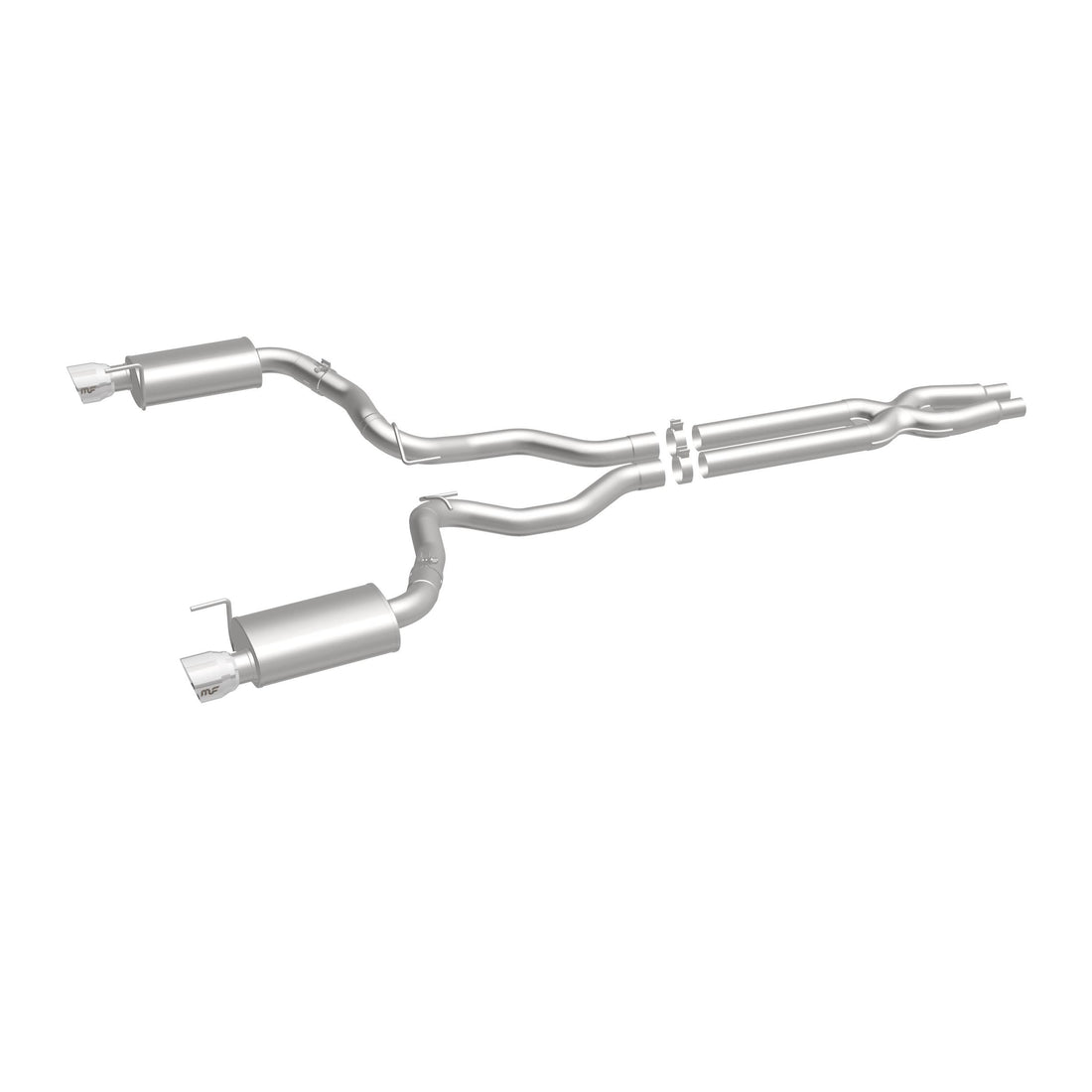 MagnaFlow Exhaust Products 19100 - Street Series Polished Cat-Back System 5